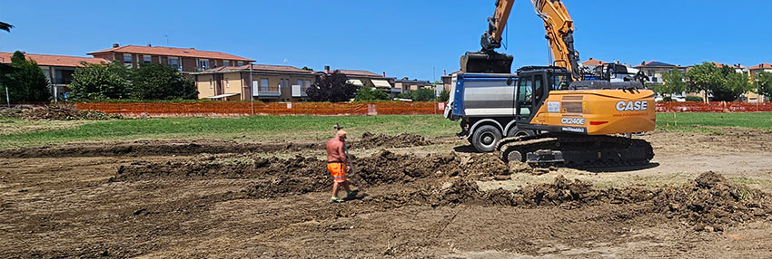 Costruzione Piazzali Livellamento Santarcangelo